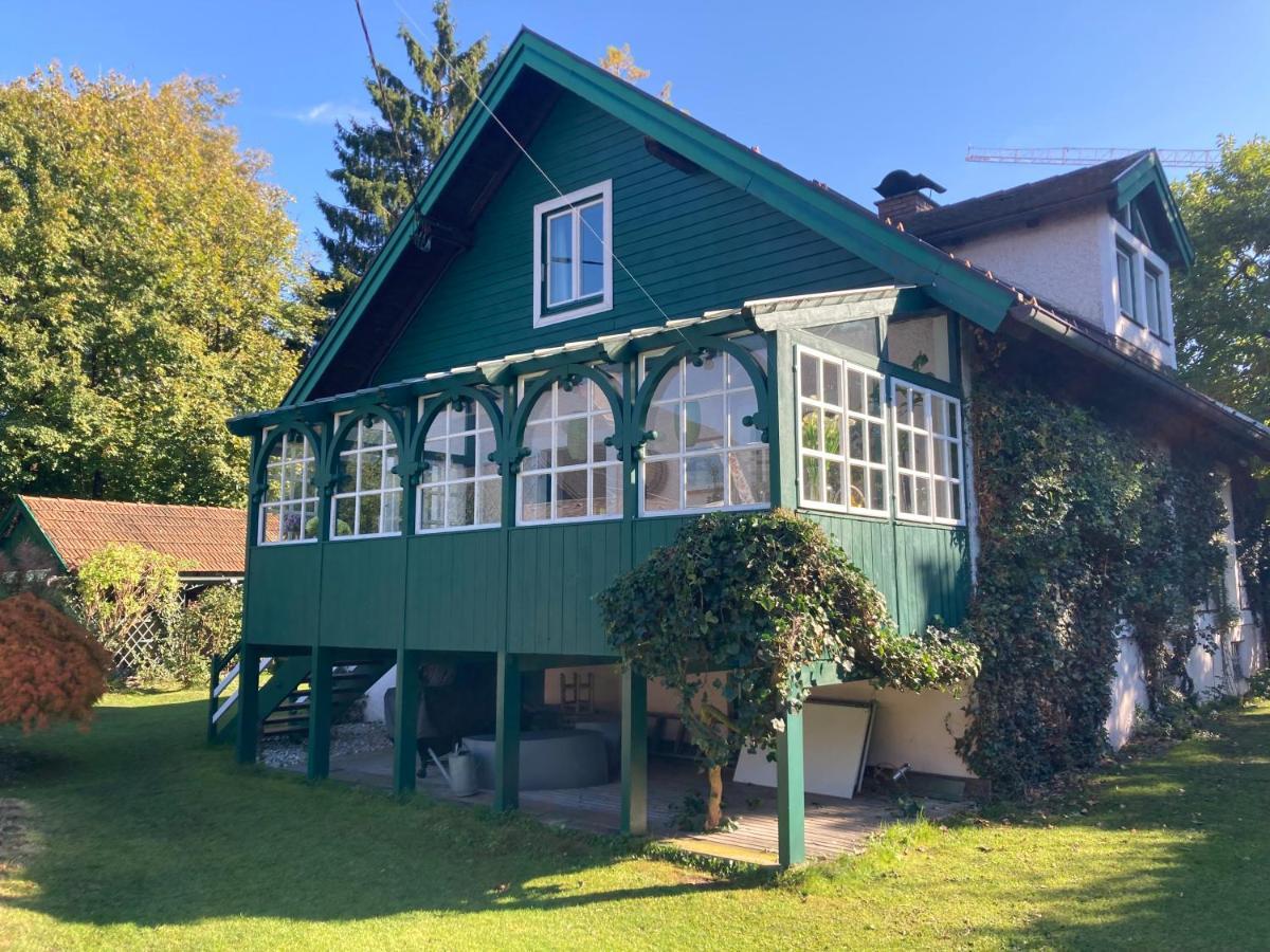 Haus Mit Sauna Und Privatem Badeteich In Anif Bei Salzburg Exterior foto